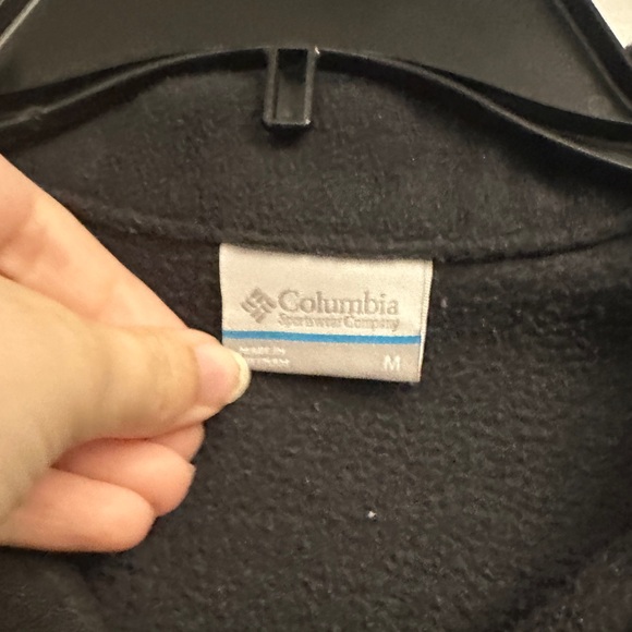 COLUMBIA FLEECE ZIP UP JACKET SIZE M - Picture 2 of 4